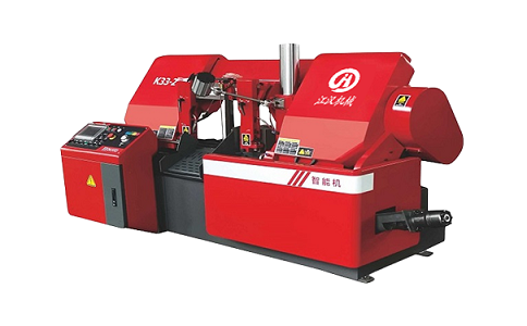 北流卧式带锯床切削金属时出现打齿的原因是什么？